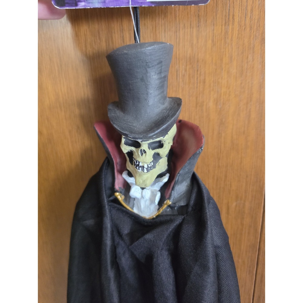 Vintage Nos Halloween Hanging Vampire Skeleton Spooky Decor K-Mart